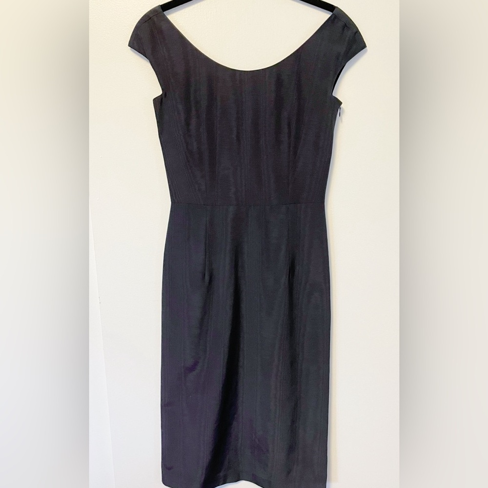 Barneys New York Navy Sheath Dress
